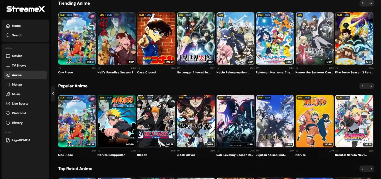 StreameX Movie App 3